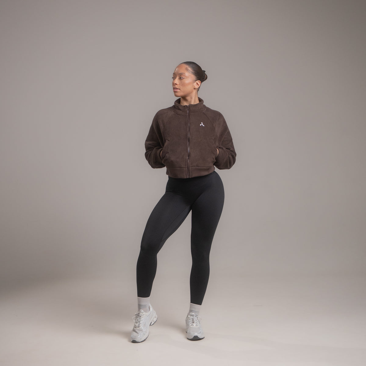 Lounge Teddy Crop Jacket