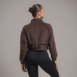 Lounge Teddy Crop Jacket